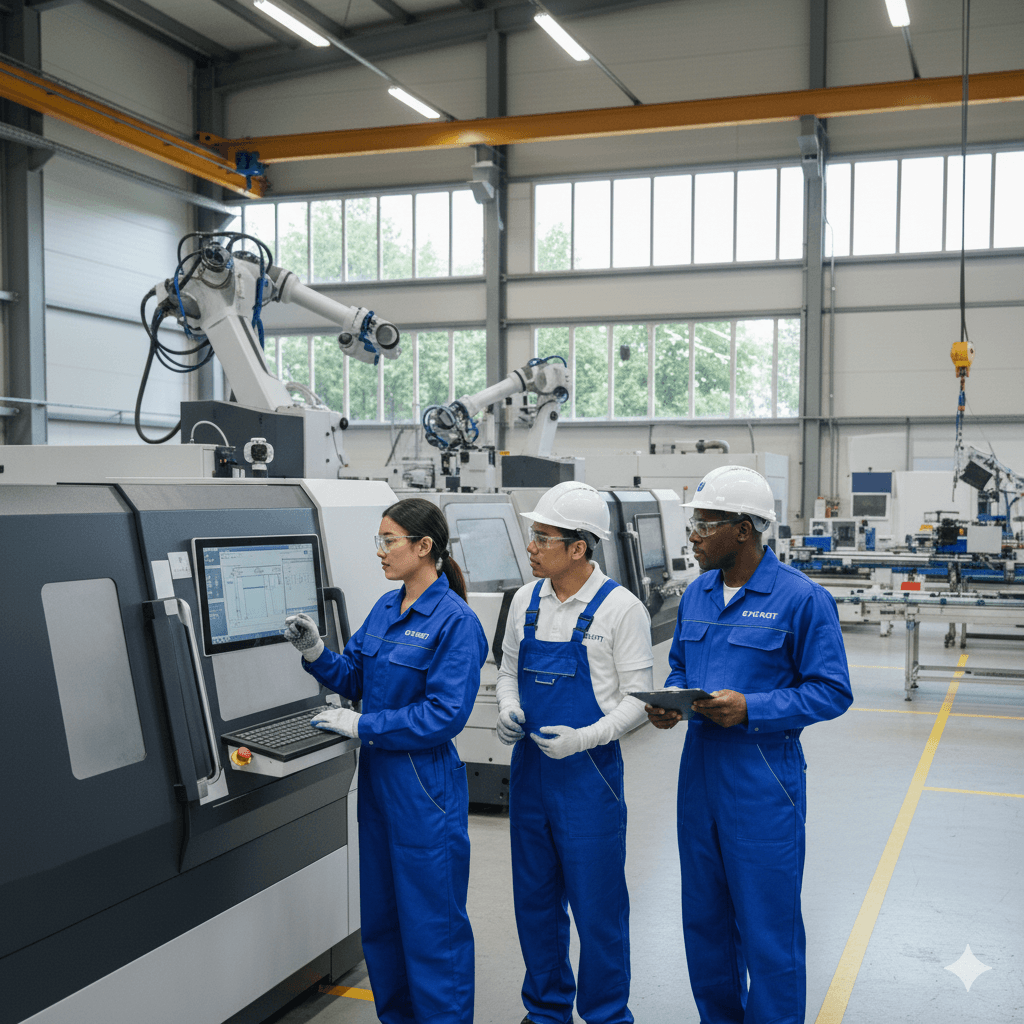 Engineering & production: Use your technical skills in European industry.